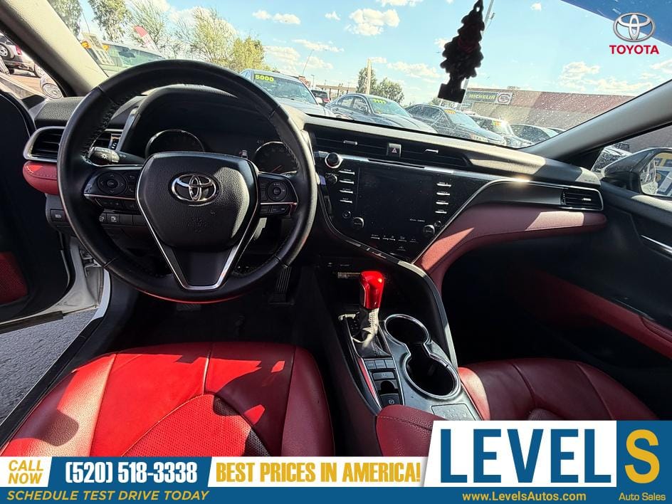 2019 Toyota Camry XSE - RED LEATHER in Tucson, AZ — photo 12