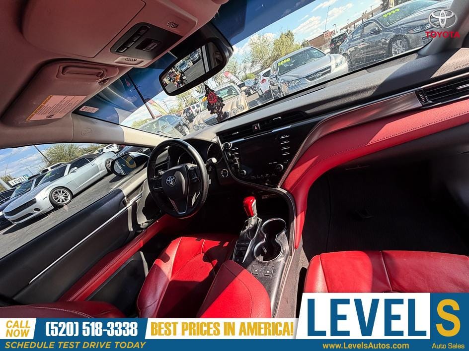 2019 Toyota Camry XSE - RED LEATHER in Tucson, AZ — photo 10