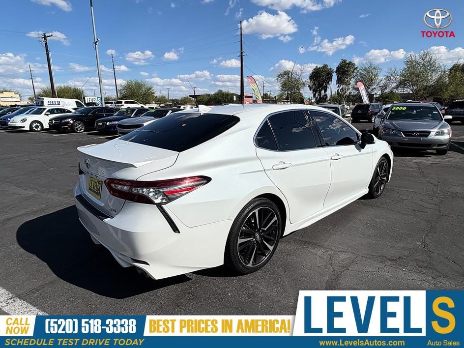 2019 Toyota Camry XSE - RED LEATHER in Tucson, AZ — photo 3